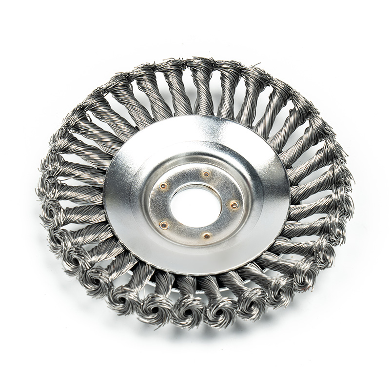 Twisted Wire Disc Type Wire Brush